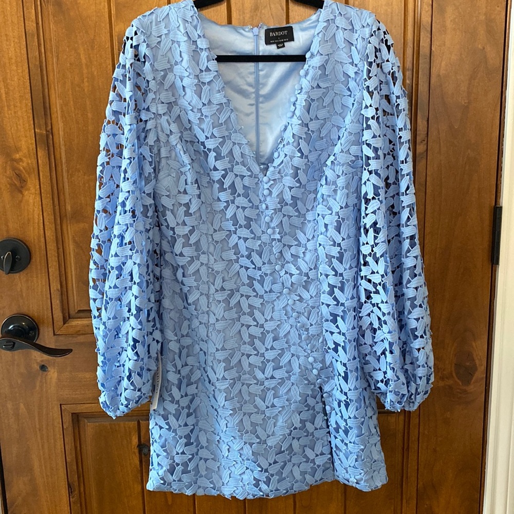 Bardot Lace Cocktail Dress